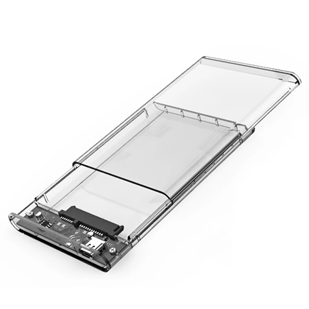 ORICO 2139U3 2.5 inch Transparent Hard Drive Enclosure for HDD / SSD Connectivity USB3.0 Type-C Interface | Компьютеры и офис