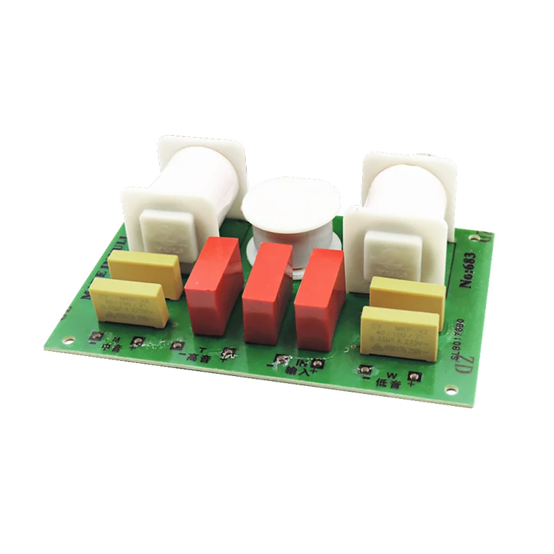 AIYIMA Audio Portable Speakers Crossover Three-way Frequency Divider Board Subwoofer Middle Tweeter DIY For Home Theater |