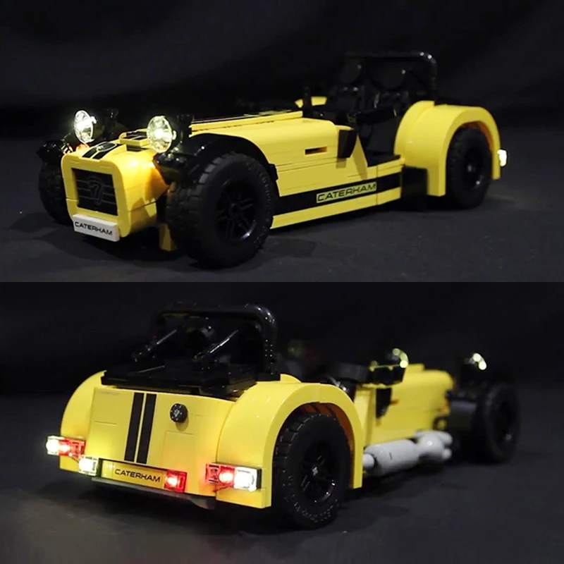 Светодиодный светильник для lego 21307 гусеничный семь 620R гоночный автомобиль