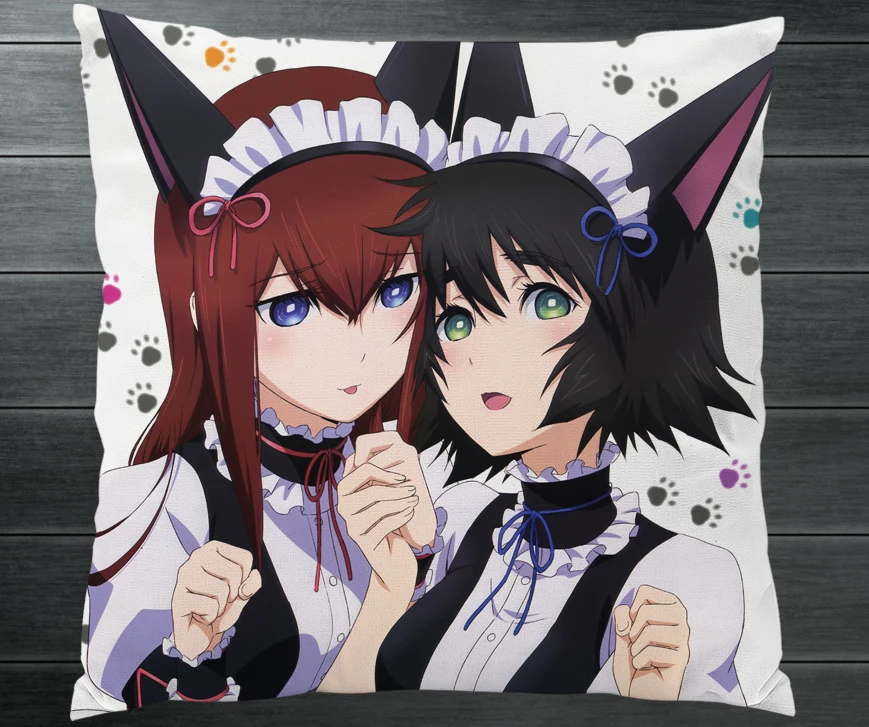 Аниме игра Steins Ворота 0 Шиина маюри Makise Kurisu Двусторонняя Подушка Чехол обнимающая