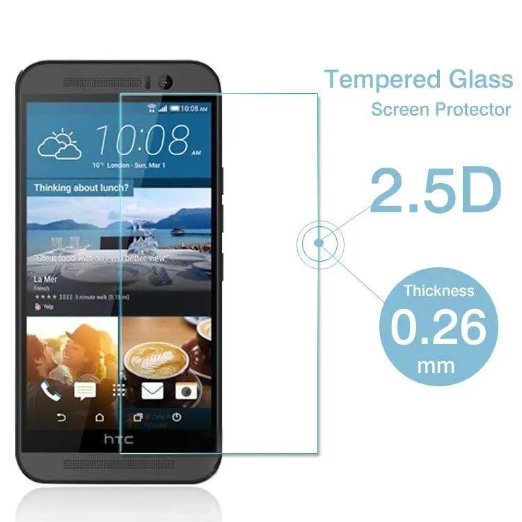 Закаленное стекло для HTC One M9 защита экрана Защитная пленка M9ew M9et | Мобильные