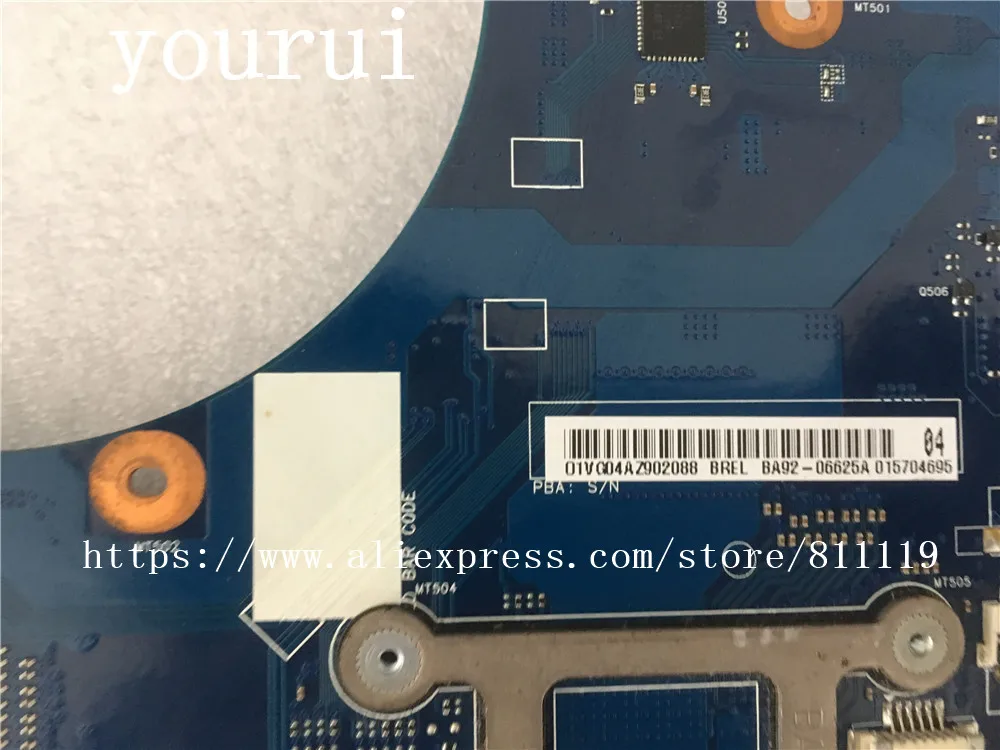 Yourui высокого качества для Samsung R538 R540 ноутбук материнская плата BA92-06625B BA92-06625A DDR3