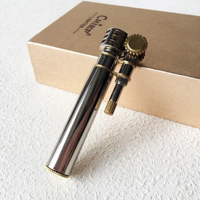 Мужская зажигалка для сигарет Chief slim с латунным покрытием|lighter no gas|gas lighterlighters lighters