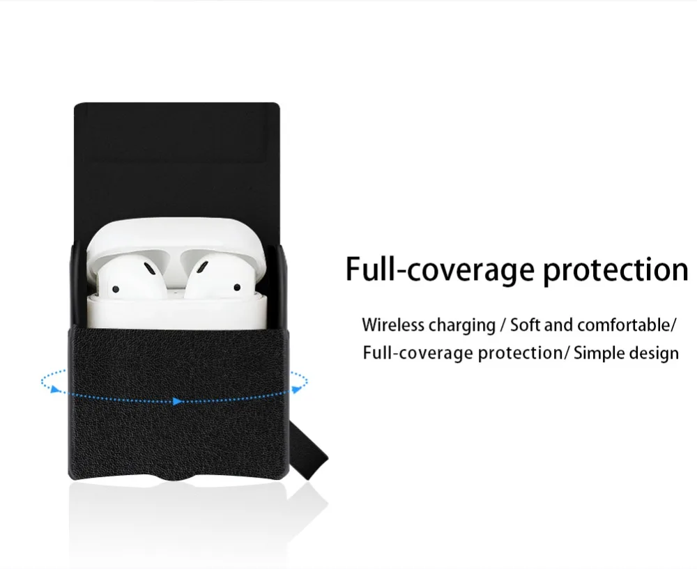 Чехол Nillkin с зарядным устройством для Apple Airpods беспроводная роскошная сумка