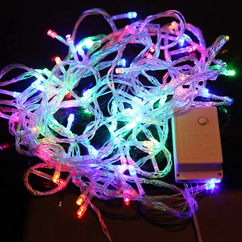 Гирлянда светодиодная на окно 10 м 100 светодиодов|100 led string|10m led100 |