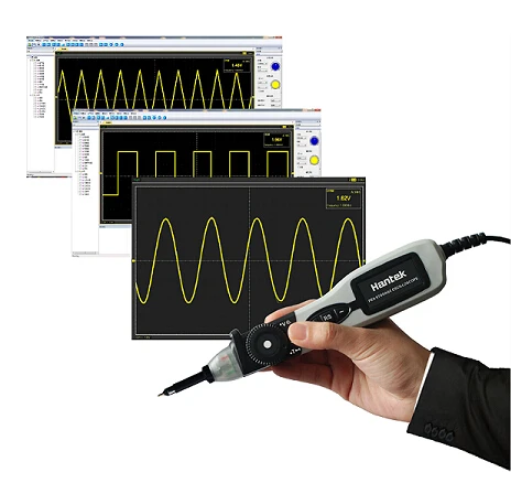 Hantek Original PSO2020 USB Mini Pen plug and play Oscilloscope 1 Digital Channels 20MHz Bandwidth 96MSa/s | Инструменты