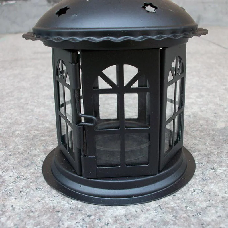 Candle Holder 2 Metal Bird Cage Wedding Candle Holder Lantern Morocco Vintage Small Lanterns For Candles Decorative Cages Moroccan Lamp 020 - Цвет: Candle Holder 2