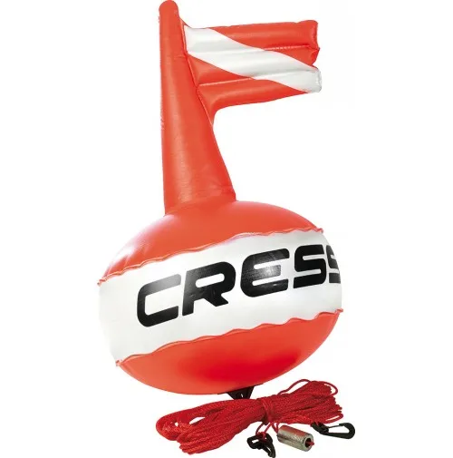 

Плавающий поплавок для соревнований по подводному плаванию Cressi, 0,35 мм, ПВХ, ярко-красный цвет для максимальной видимости