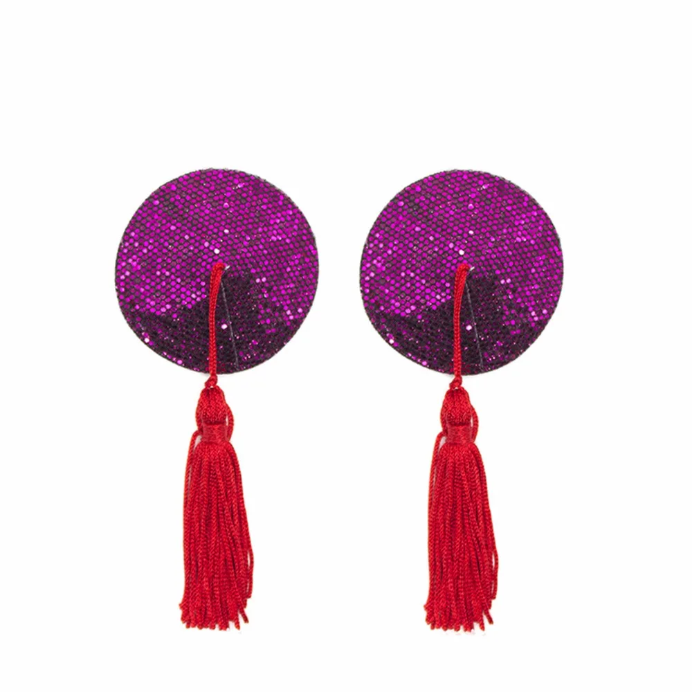 Женская Блестящая лента с кисточками | одежда