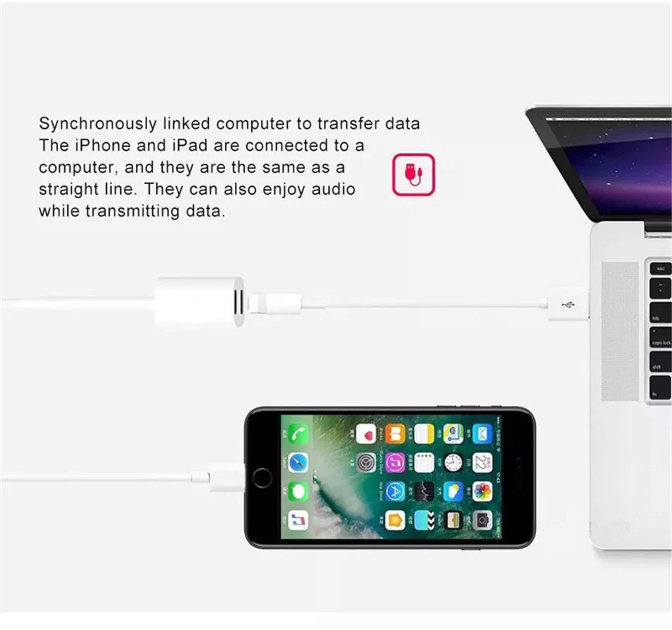 ACCEZZ двойное зарядное Освещение адаптер для Iphone аудио для iPhone X 7 8 plus IOS сплиттер наушники 2 в 1 Aux кабель конвертер