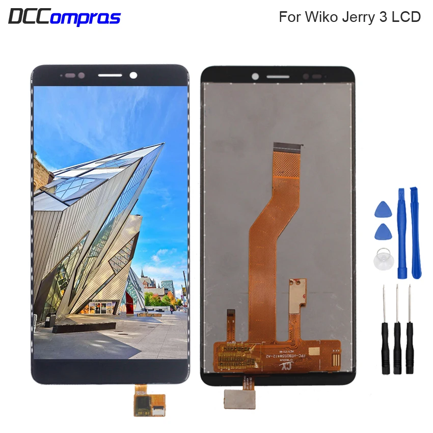 Для Wiko Jerry 3 ЖК дисплей сенсорный экран дигитайзер запасные части для телефона
