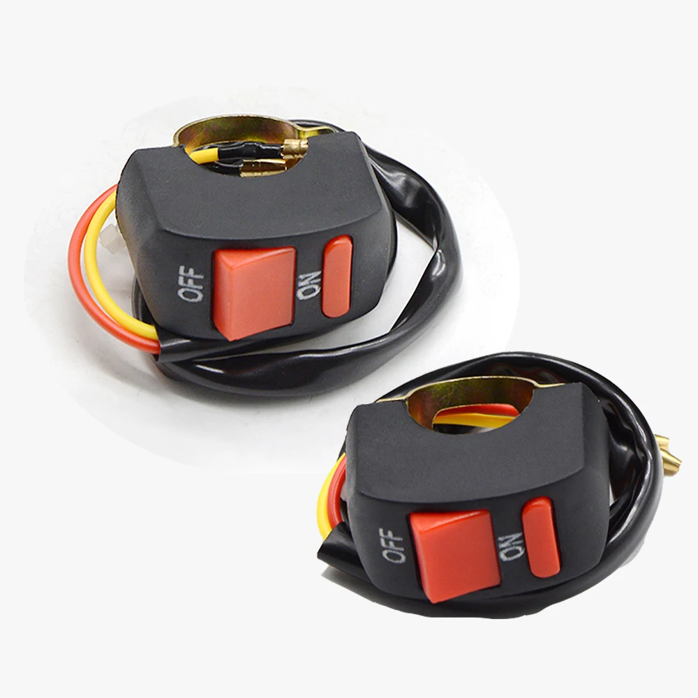 Мотоцикл Руль управления для мотоциклов включения/выключения Кнопка В 12 фары