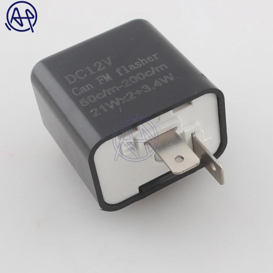 Мотоцикл указатель поворота сигнала резистор 2 контакта 50C/m 200C/m Двигатель LED Flasher