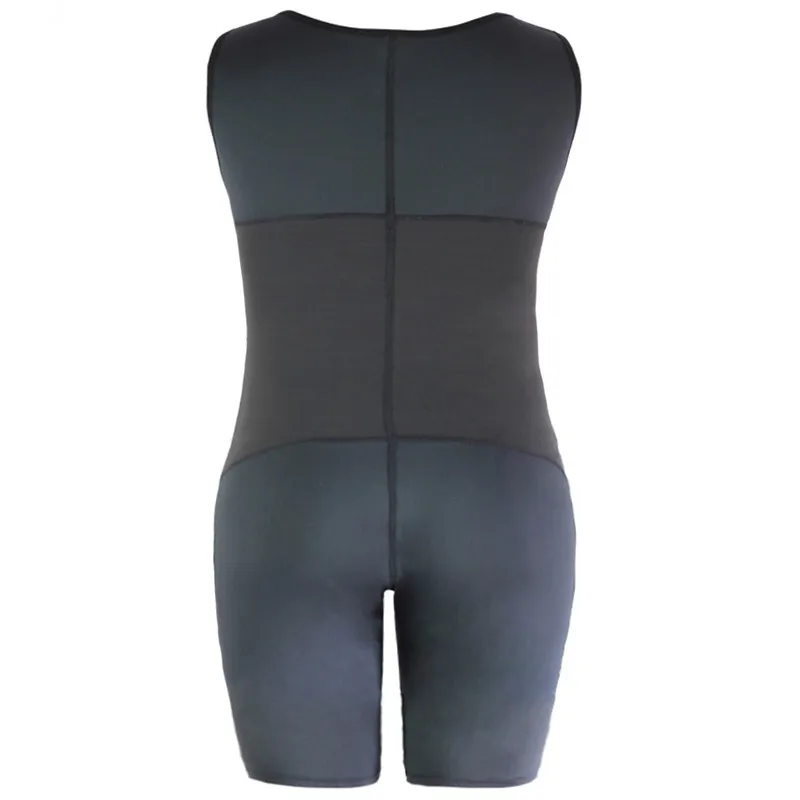 

Men 2018 New Trainers Male Sleeveless Full Bodysuit S-Open Crotch Corset Black Beige Slimming Shapewear