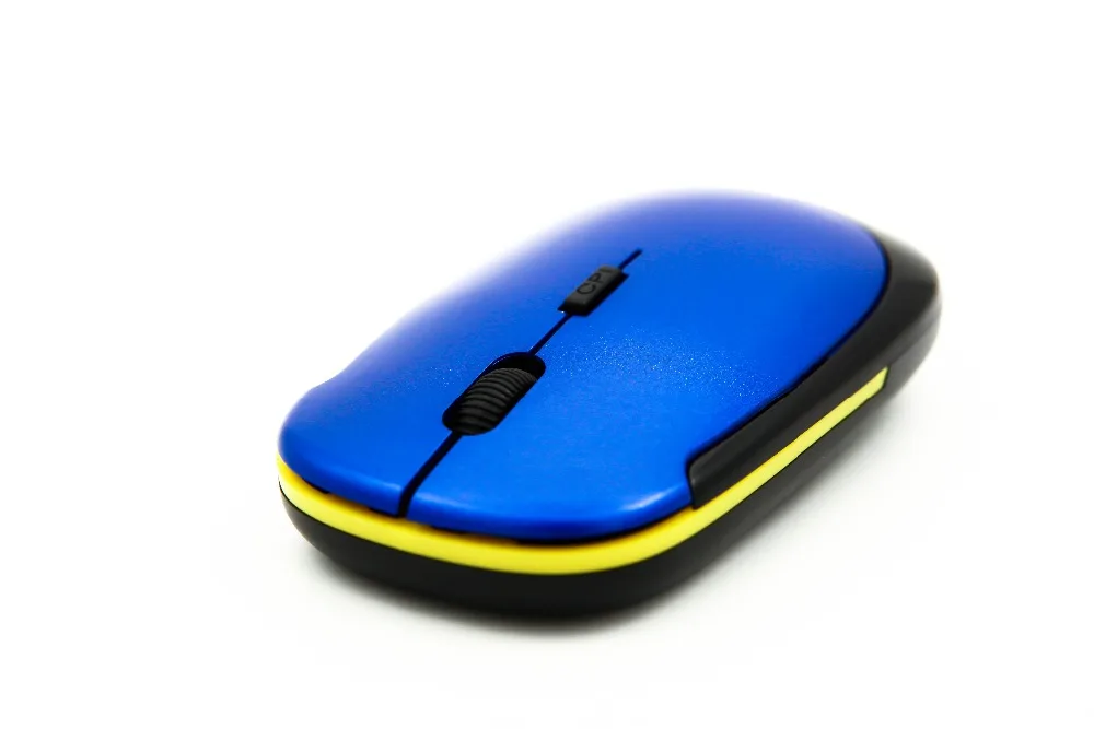 НОВАЯ тонкая беспроводная мышь U образной формы USB 2 4G оптическая 10 м с рабочим