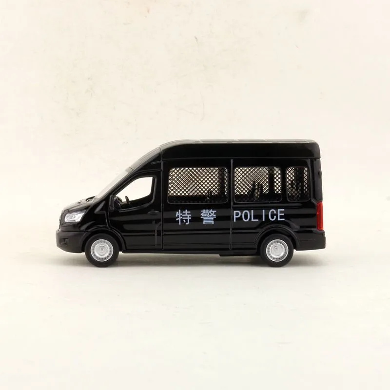 Высокая имитация 1:42 Ford Transit модель грузовика, горячая Распродажа Детская Металлическая задняя модель автомобиля, головоломка грузовик игрушка