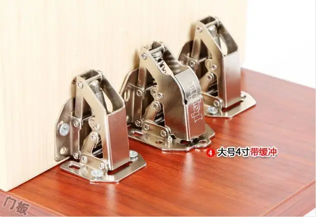 2pcs 3&quot 4&quot Closet Cabinet Cupboard Kitchen Cold Rolled Steel Hinge Without Punch | Инструменты