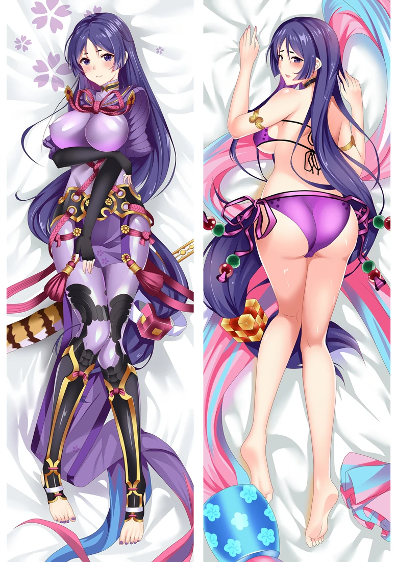 Фото Наволочка для подушки в стиле японского аниме Fate/Grand Order Minamoto no Yorimitsu, декоративная наволочка для подушки для обнимания №3