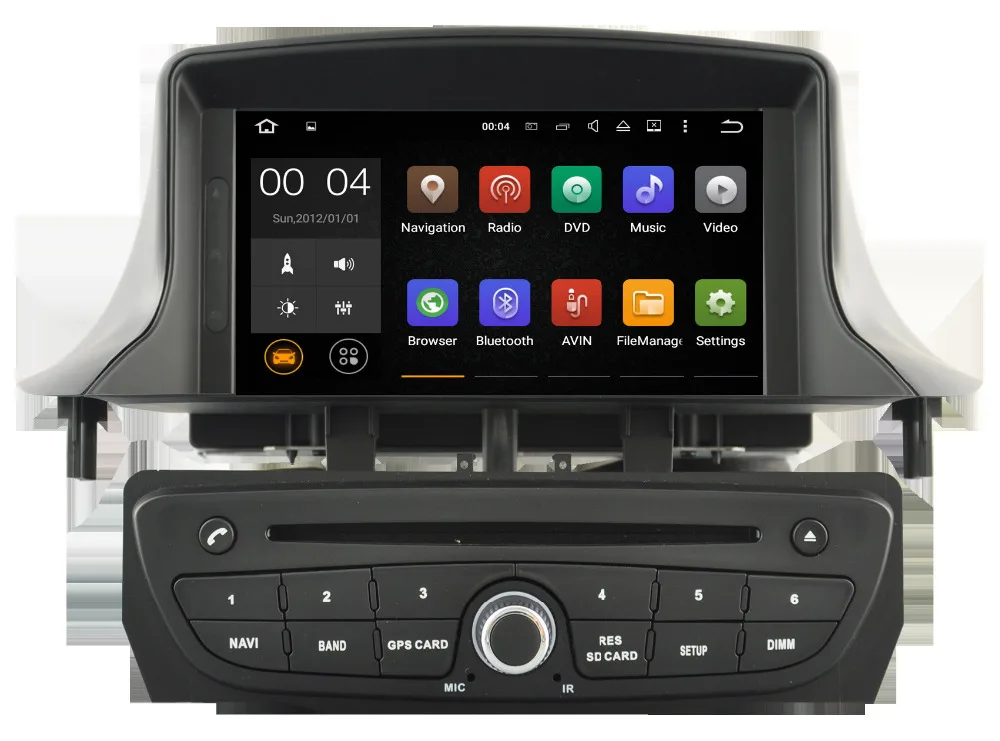 Android 7 1 авто стерео Мультимедиа для Renault Megane III/Fluence 2009 2011 Автомобильный dvd плеер gps