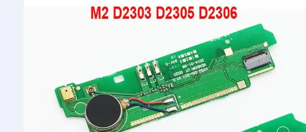 Вибромотор микрофон плата микрофона для sony Xperia M2 S50H D2305 D2306 D2302 D2303 и M2 Dual D2302 - Цвет: for M2 D2303 D2305