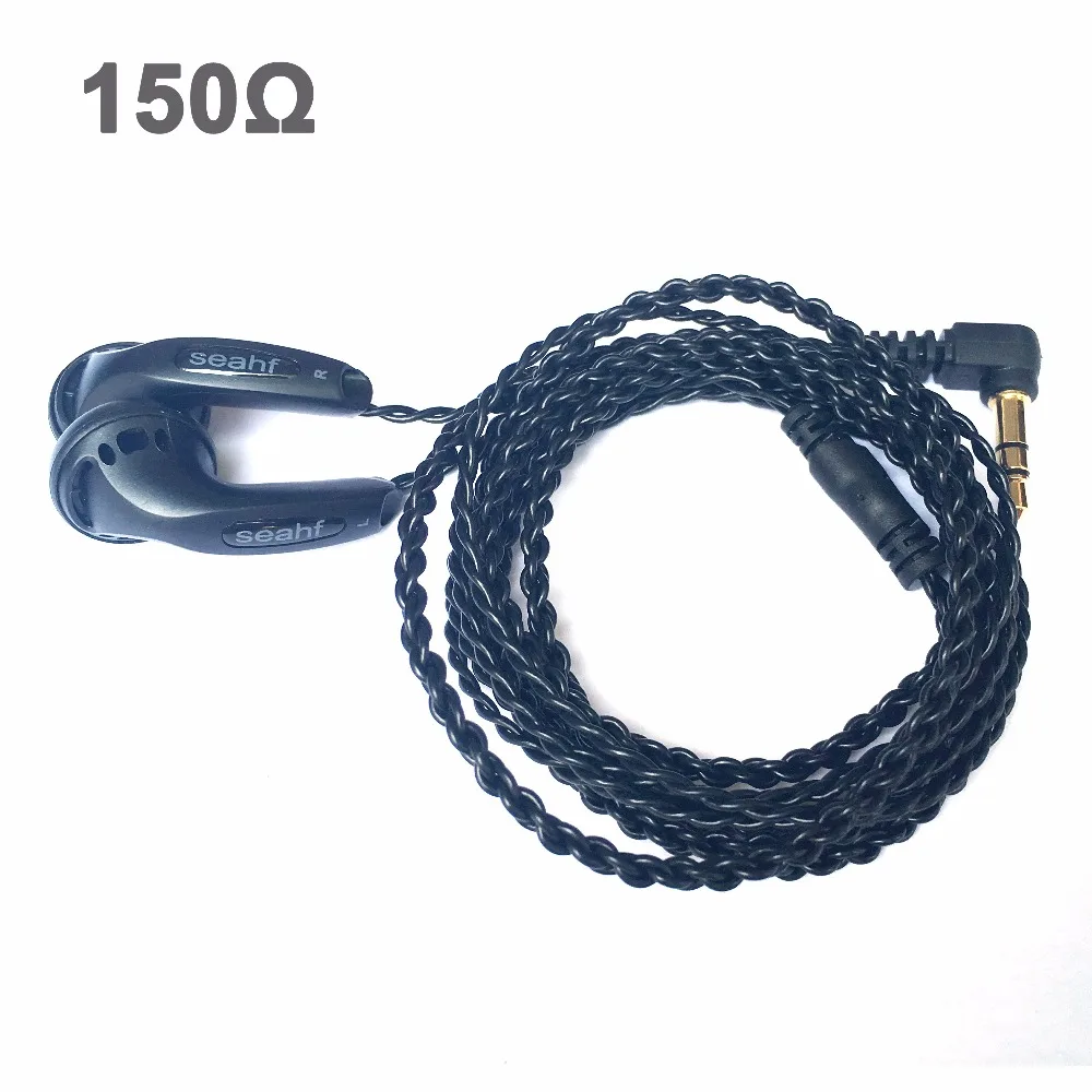 Seahf AWK-F150C наушники с высоким сопротивлением, наушники с плоской головкой, наушники-вкладыши PK Monk