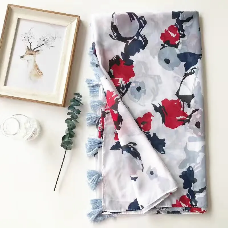 

Женский шарф из вискозы, 10 шт./партия