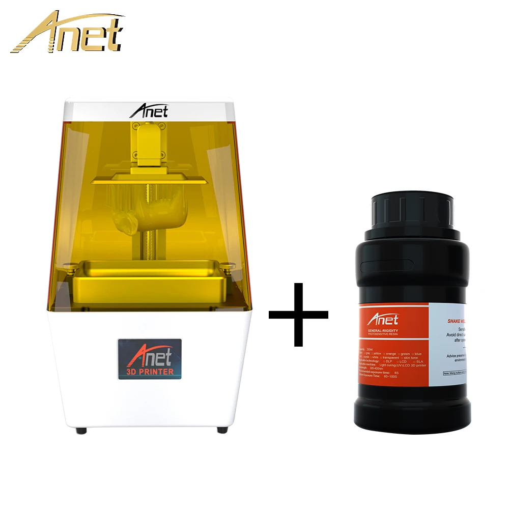Матрица Anet N4 405 нм УФ модуль SLA 3D принтер смола Impressora с 2k ЖК дисплеем высокого