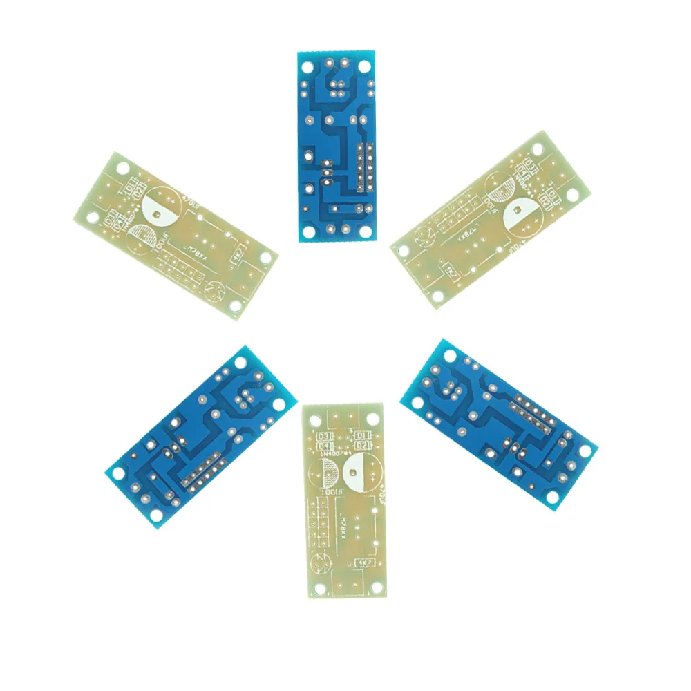 10 шт. LM78XX LM7805 LM7812 L78XX печатная плата с фиксированным регулятором Быстрая отправка