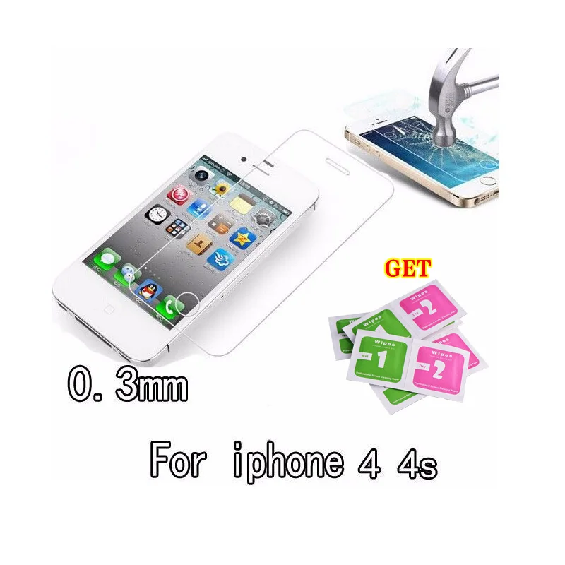 Закаленное стекло для iphone 4 5 5S SE 5C премиум класса защитная пленка 4s закаленное