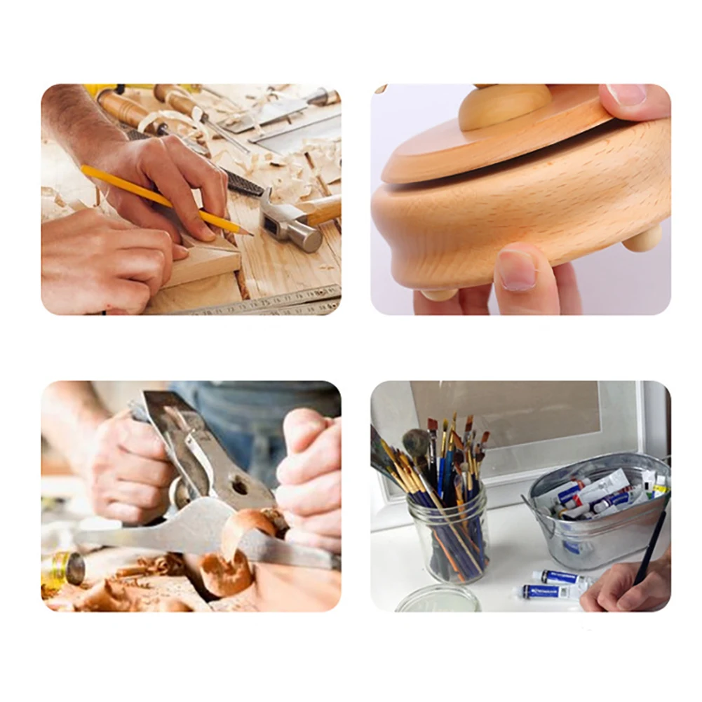 Каваи Zakka карусель музыкальные коробки деревянная музыкальная шкатулка деревянные поделки Ретро подарок на день рождения X-mas винтажные аксессуары для украшения дома