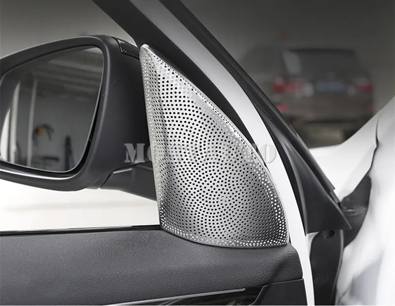 Накладка на переднюю колонку из нержавеющей стали для BMW X1 F48 2016-2021 2 шт. |