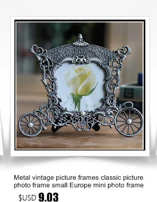 Фото Рамка Ангел белый овальный Форма с одним фото 6x" для новорожденного и сладкий подарок любовника Смола Picture Рамка Украшения в спальню