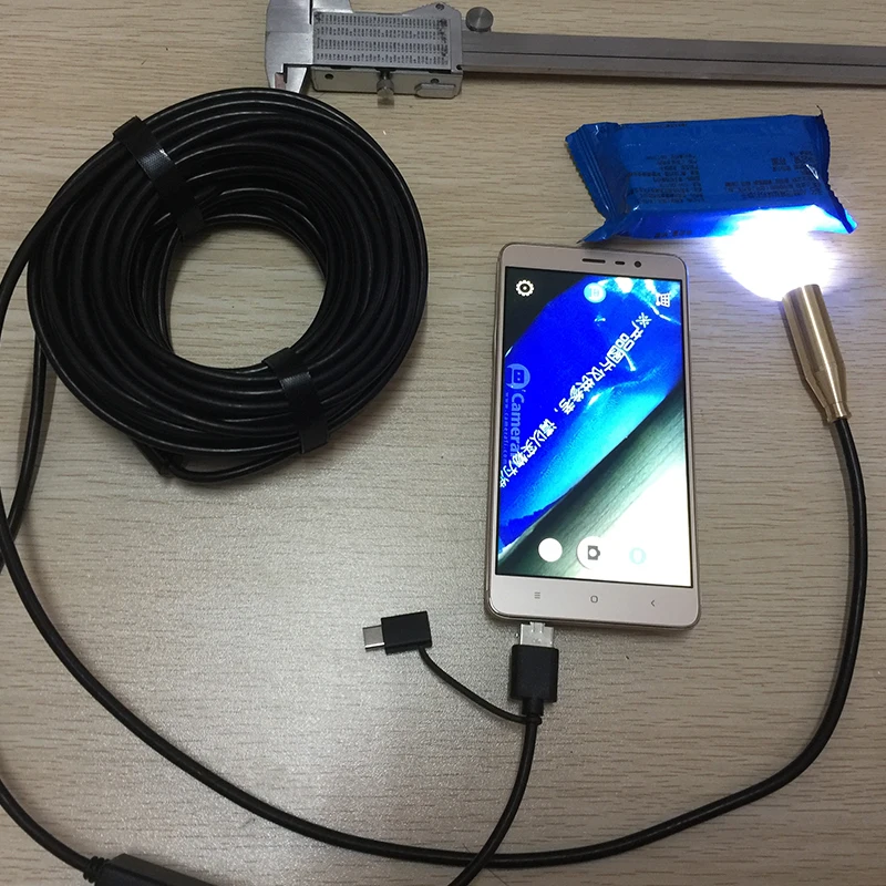 HD 5MP Мини CCTV эндоскоп камера OD 14,5 мм 2LED IP67 водонепроницаемая камера с автофокусом камера для осмотра Бороскоп камера для Android
