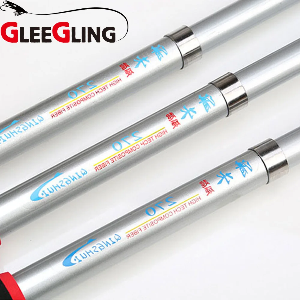 GLEEGLING FR08 Удочка 2 1 м 4 7 3 0 6 Canna Da Pesca спиннинговая телескопическая удочка для ловли