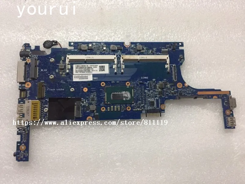 Yourui для HP Elitebook 820 G1 ноутбук материнская плата 76177-601 76177-001 аккумулятор большой