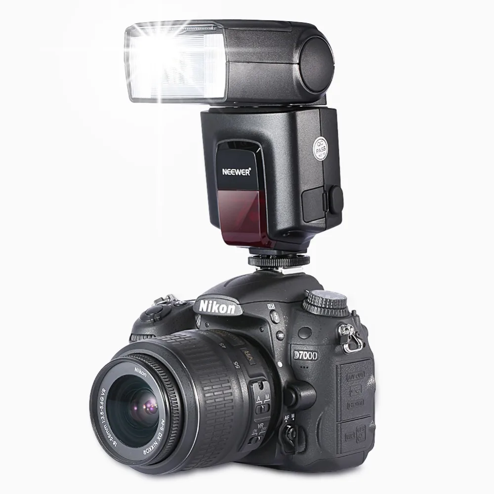 Neewer TT560 Вспышка Speedlite с 12 цветными фильтрами комплект для Canon Nikon Panasonic Olympus Pentax и других DSLR камер