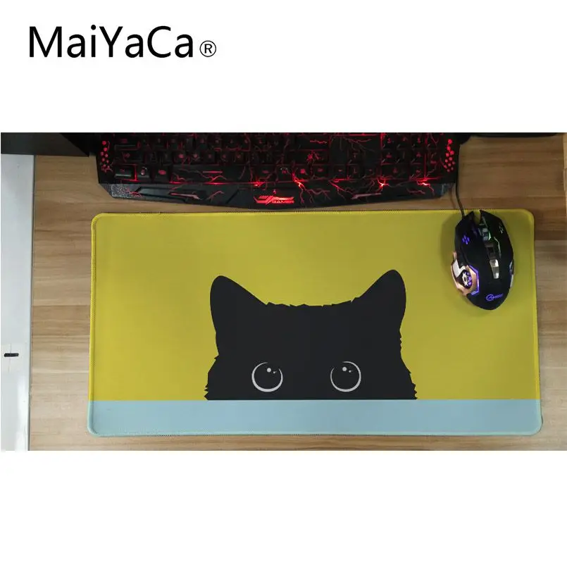 MaiYaCa kitty обои коврик для мыши игровые коврики на заказ 30x60 см CS GO настольные