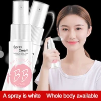 new portable lazy facial whitening moisturizing spray bb cream liquid foundation makeup cosmetic leg arm whiten spray tslm2