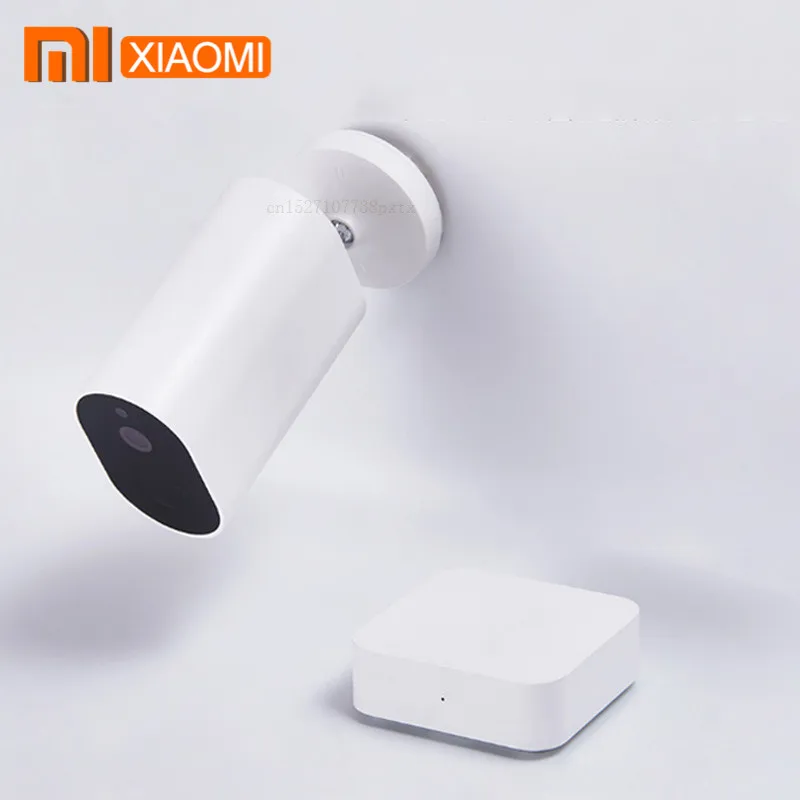 Оригинальная смарт-камера Xiaomi Mijia с батарейным шлюзом 1080P F2.6 IP65, Водонепроницаемая беспроводная ip-камера с функцией обнаружения гуманоида AI