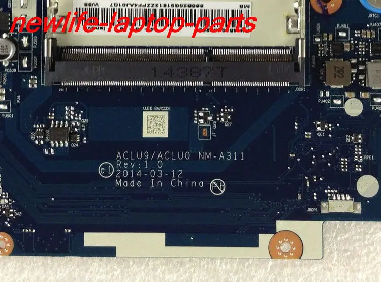 Оригинальная G50 30 материнская плата ACLU9 ACLU0 NM A311 DDR3 maiboard 100% тест Быстрая