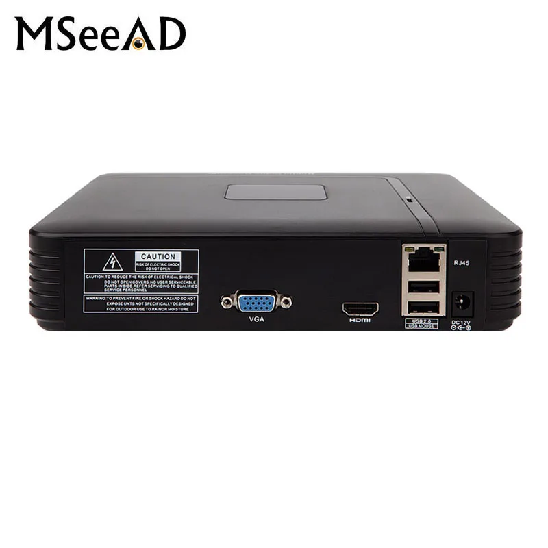 Сетевой видеорегистратор Mini NVR Full HD 4 канала 8 каналов 1080P ONVIF 2 0 для системы IP-камер