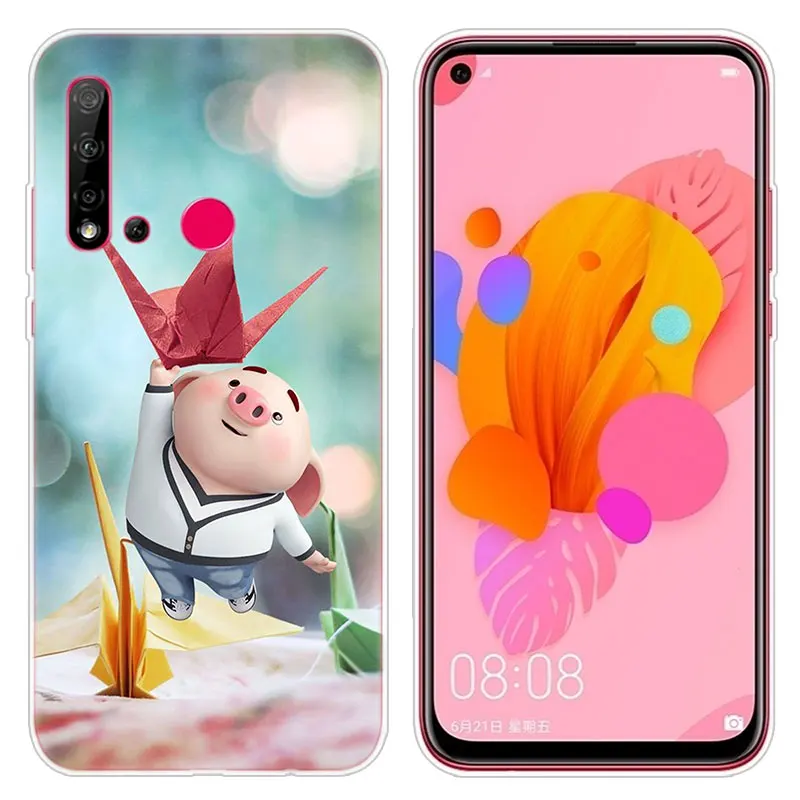 Чехол силиконовый для Huawei P30 20 Pro 10 P9 P8 Lite 2017 P Smart Z Plus 2019 NOVA 5i 5 Pro|Бамперы| |