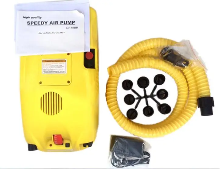 Портативный электрический воздушный насос 12 В с ЖК дисплеем портативный быстрый