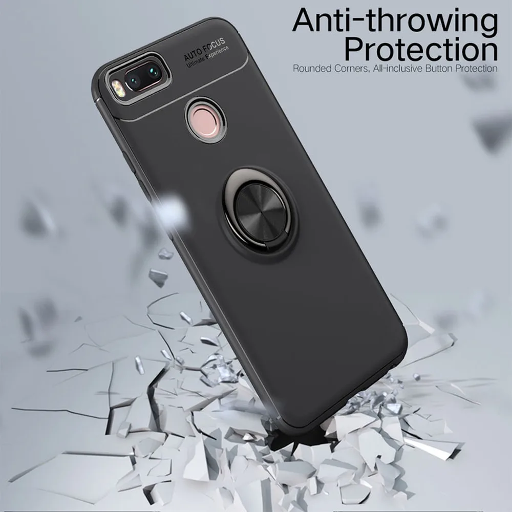 Мягкий чехол с полным покрытием для Xiaomi Mi A1 противоударный чехол-подставка