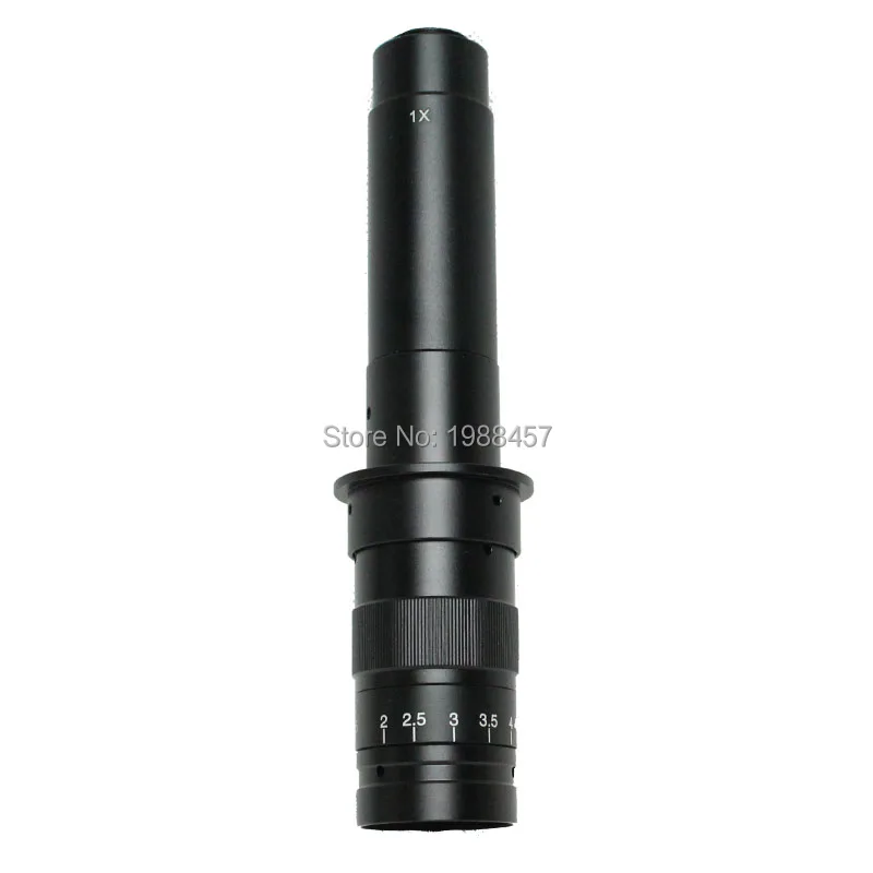 

Free Shipping Max 300x Zoom C-mount Glass Lens Adapter 4.5X Adapter for Industry Microscope Camera Eyepiece Magnifier
