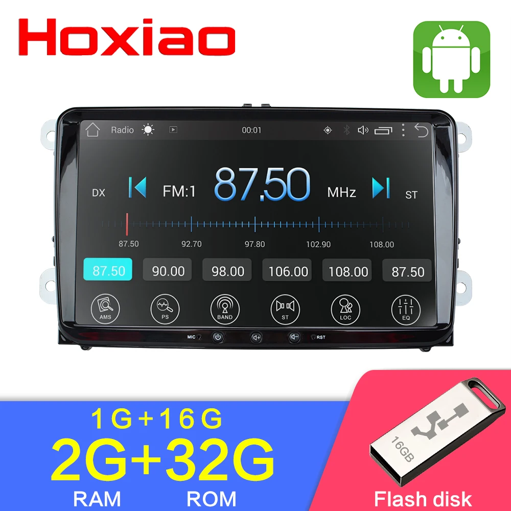 Автомобильный Android мультимедийный плеер для Фольксваген Поло Седан passat b6 tiguan touran