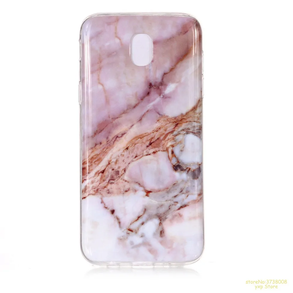 Новая мода Мрамор однотонный Мягкий чехол из TPU для телефона Samsung Galaxy J3 J5 J7 2017 года