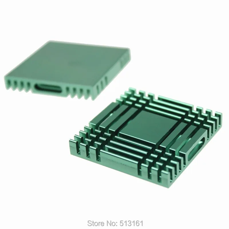 1 шт. радиатор для охлаждения 37x37x6 мм|aluminum heatsink radiator|heatsink radiatoraluminum |