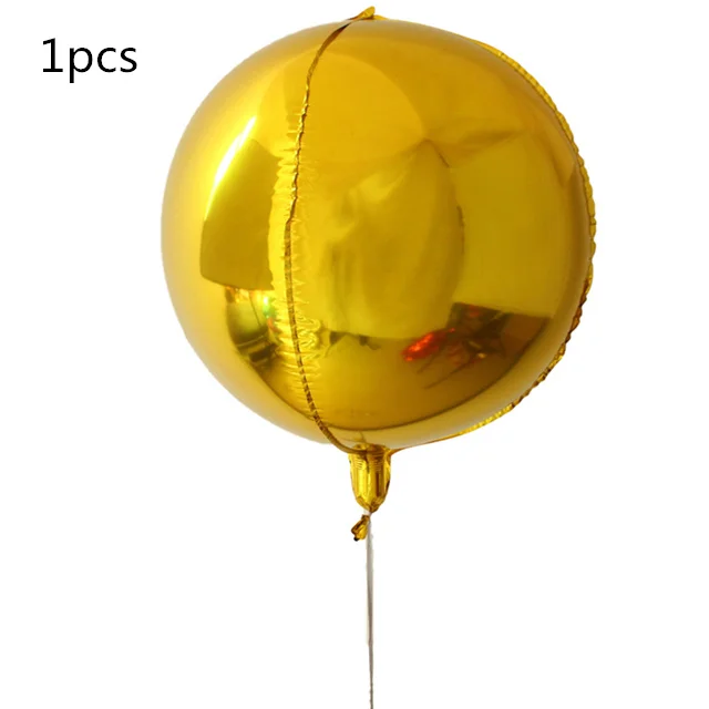 4D gold foil balloon 5 дюймовые латексные шары в виде макарон, единорога, для вечеринки, макарон, гелиевые шары, украшения для дня рождения, детские надувные шары - Цвет: 4D gold foil balloon