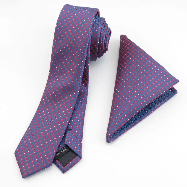 tie pocket square Weiliboyin фиолетовый белый облегающий галстук Мужская мода 5 см узкий галстук фиолетовая бабочка Карманный платок серебряные галстуки в горошек gravata - Цвет: tie pocket square